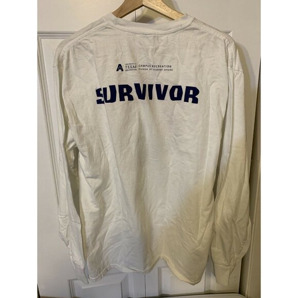 I Survived the Polar Bear Plunge Men’s Sz XL T-Shirt University Texas Arlington - Picture 6 of 7